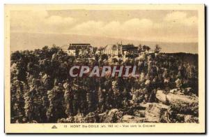 Old Postcard Mont Saint Odile View to the monastery