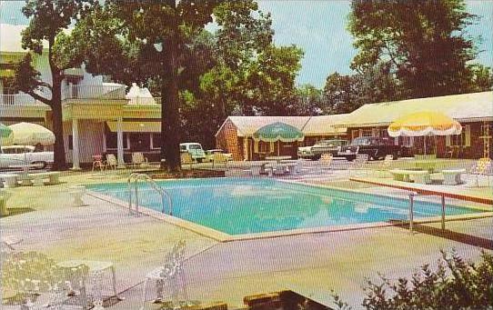 Tennessee Nashville Maple Manor &  Restaurant with Pool 1959