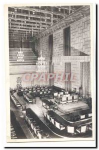 Sweden Stockholm Modern Postcard City Hall Council Room Sweden