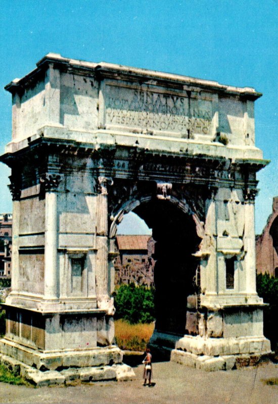 Italy Roma Arch Of Titus