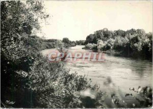 Modern Postcard Champigny sur Yonne (Yonne) L'Yonne Tilery to Courlon