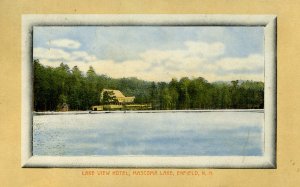 NH - Enfield. The Lake View Hotel, Mascoma Lake