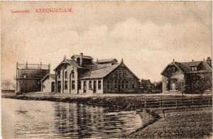 CPA AK APPINGEDAM Gasfabriek NETHERLANDS (706228)