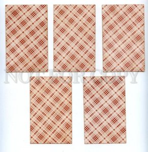 145081 Vintage Russian 23 PLAYING CARDS deck 19 century circus