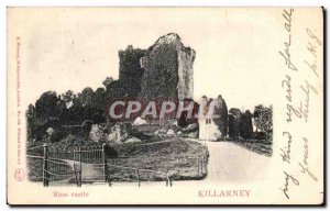 Old Postcard Ross Castle in Killarney