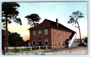 ST. PETERSBURG, FL Florida  ~ MANUAL TRAINING SCHOOL  c1910s  Postcard 