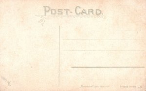 Vintage Postcard Lovers Couple Dating At The Park Sweetheart Is A Pretty Name