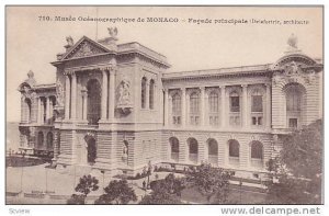Musee Oceanographique de MONACO- Facade Principale, Monaco, 1900-1910s