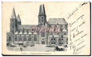 Old Postcard Gand Eglise Saint Jacques