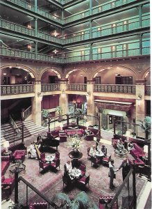 Interior of the Elegant Brown Palace Hotel Downtown Denver Colorado 4 by 6