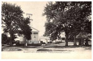 Connecticut   Thompson , Baptist Church