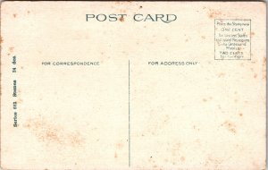 Sheep herd near Hallstead PA Postcard