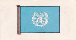 Brooke Bond Tea Trade Card Flags &  Emblems No 50 United Nations