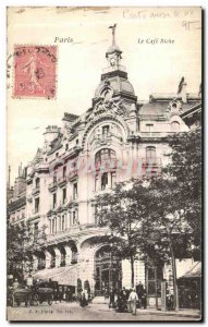 Old Postcard Paris Cafe Riche