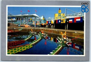 Celebration of boats as transportation, Green Zone - Expo 86 - Vancouver, Canada