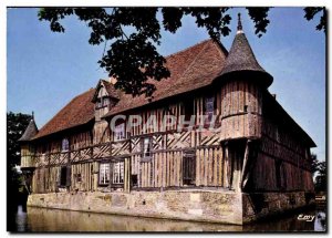 Modern Postcard St Julien Falcon Manor Coupesarte construction timber surroun...