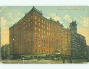 Divided Back SHOPS ON STREET & POWERS HOTEL Rochester New York NY HQ5398