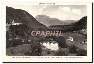 Old Postcard of Albertville Savoie Tourism Surroundings Vallon and I Tamie Ab...