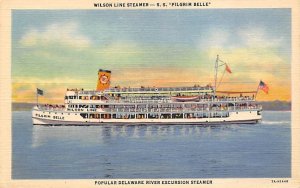 SS Pilgrim Belle River Steamship Wilson Line Ferry Boat Ship 