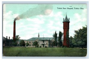 c1910s Toledo State Hospital, Toledo, Ohio. Postcard F117E
