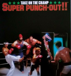 Super Punch Out  Arcade Flyer Original 1984 Retro Video Game Art Print Boxing