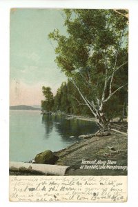 VT - Newport. Lake Memphremagog, Shore at Dunkeld