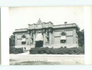 old rppc NICE VIEW Beatrice Nebraska NE i8956