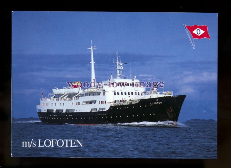 FE2774 - Norwegian Ferry - Lofoten  built 1964 - postcard