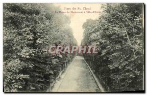 Old Postcard Saint Cloud Park Road Montretout City of Avray