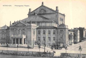 Prinzregenten Theater Munich Munchen Bavaria Germany 1910c postcard