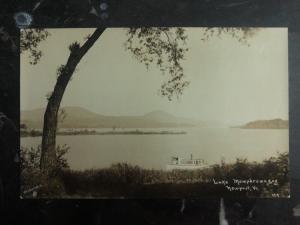 Mint USA Real Picture Postcard Lake Memphremagog Newport