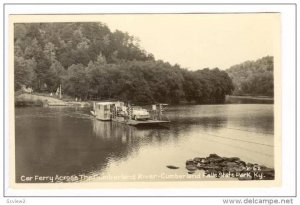 RP  Car Ferry, Cumberland River, Cumberland State Park. Kentucky, 30-40s