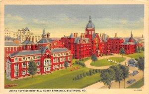 Johns Hopkins Hospital  North Broadway Baltimore, Maryland USA