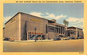 $3,000,000 Mutual Don Lee Television Radio Studio Hollywood California  