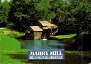 Virginia Blue Ridge Parkway Mabry Mill