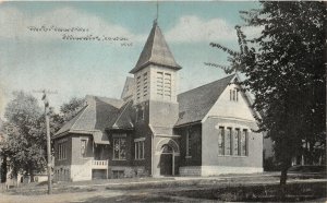 H92/ Atlantic Iowa Postcard c1910 M.E. Church Building 79