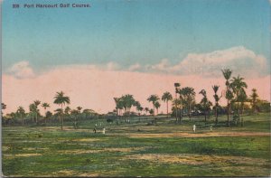 Nigeria Port Harcourt Golf Course Vintage Postcard C135