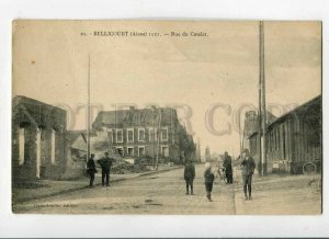 3089454 FRANCE Bellicourt Rue du Catelet bicycle Vintage PC