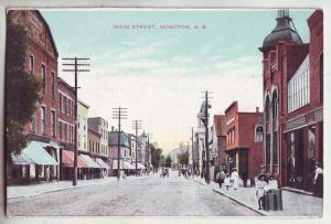 P922 old card main street moncton new brunswick canada