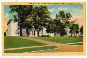 Butler Art Institute & First Christian Church, Youngstown OH