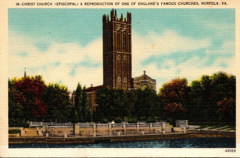 Virginia Norfolk Christ Episcopal Church 1946