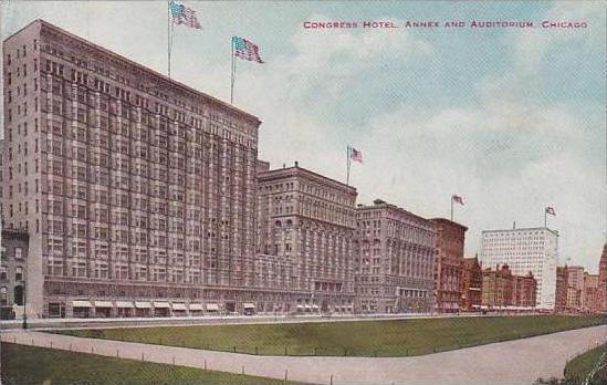 Illinois Chicago Congress Hotel Annx And Auditorium