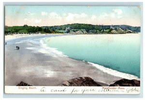 1900-07 Singing Beach Manchester Mass Postcard F81