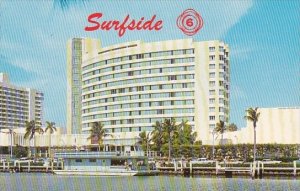 Florida Miami Beach The Original Surfside 6With A Famous Fontainbleau Hotel I...