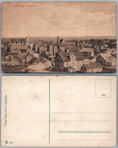 LANGEOOG DORFANSICHT GERMANY ANTIQUE POSTCARD