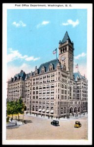 DC Washington Post Office Department on Pennsylvania Avenue and 12th Street WB