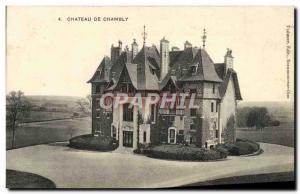 Old Postcard Chateau De Chambly