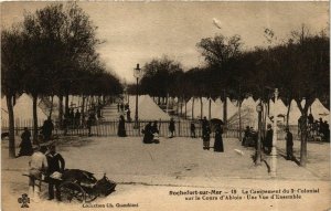 CPA ROCHEFORT-sur-MER Campement du 3. Colonial sur le Coure d'Ablois (976179)