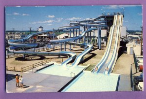 Hampton Beach, New Hampshire/NH Postcard, Casino Water Slide