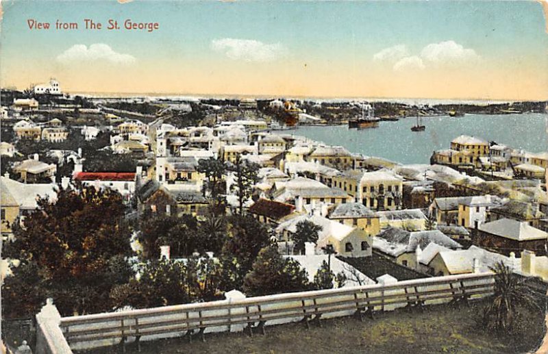 View from The St. George Bermuda Unused 